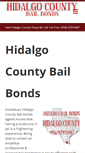 Mobile Screenshot of hidalgocountybailbonds.com